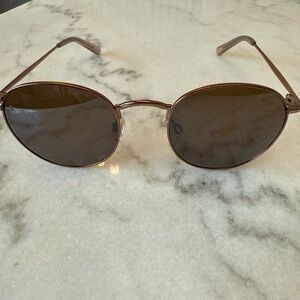 Raen Benson Rose Polarized Sunglasses Scratched